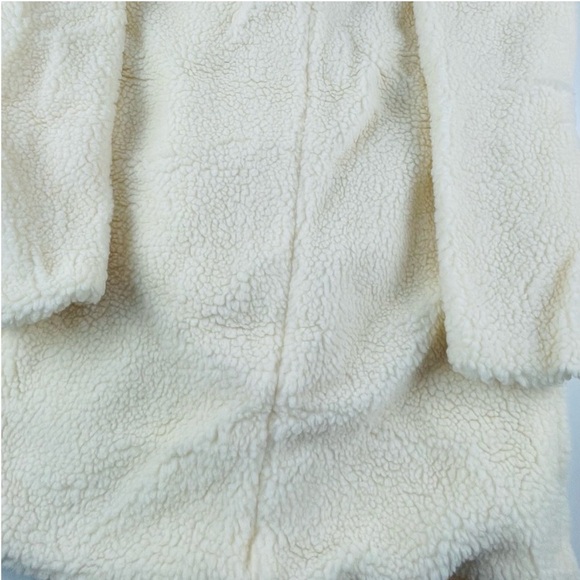 NWT TEDDYBEAR ZIP PATCH POCKET BORG CROMBIE - Picture 3 of 5